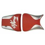 2044F シートカバー YZF 1000 R THUNDER ACE(2000)/YAMAHA ダークレッド/シルバー/シルバー BAGSTER (バグスター)