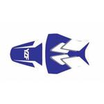 2104F シートカバー YZF R6 2001/YAMAHA バルトブルー/ホワイト/スチールグレー/ホワイト LET BAGSTER (バグスター)