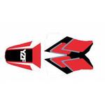 2104G シートカバー YZF R6 2001/ YAMAHA レッド/ブラック/ホワイト/スチールグレー/ホワイト LETTE BAGSTER (バグスター)