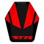 2119F シートカバー VTR 1000 SP2 HONDA /ブラック/レッド/ レッド レター (04/05) BAGSTER (バグスター)