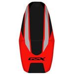 2147E シートカバー GSX 1400 レッド/ブラック/gey/ブラック レター (05) BAGSTER (バグスター)