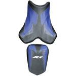 2155B シートカバー YZF R1 ブラック/バルトブルー/ダークブルー/ホワイト レター 04 BAGSTER (バグスター)