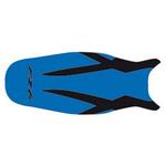 2156P シートカバー FZ 6 gitane ブルー/ ブラック /ブラック レター(07) BAGSTER (バグスター)