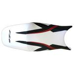 2156Q シートカバー FZ 6 ホワイト/ ブラック /レッド/ブラック レター(07) BAGSTER (バグスター)