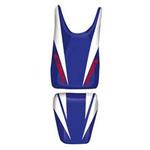 2159G シートカバー CBR 125 バルトブルー/ホワイト/レッド レター (07) BAGSTER (バグスター)