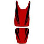 2159I シートカバー CBR 125 レッド/ブラック/ブラック レター (07) BAGSTER (バグスター)