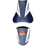2160A シートカバー GSXR 1000/05 Dk ブルー/steel gr/ホワイト/ホワイト レター r fluo BAGSTER (バグスター)