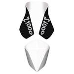 2192N シートカバー Z1000 ブラック/ホワイト/スチールグレー レター (09) BAGSTER (バグスター)