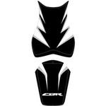 2198I シートカバー CBR 1000 FIREBLADE ブラック/ホワイト/ホワイト レター 2010 BAGSTER (バグスター)