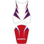 2198K シートカバー CBR 1000 FIREBLADE ホワイト/ブルー/レッド/ホワイト レター 2010 BAGSTER (バグスター)