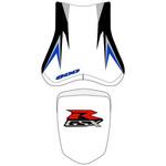 2201F シートカバー GSX 600 R ホワイト/ ブラック/ライトグレー 08 BAGSTER (バグスター)