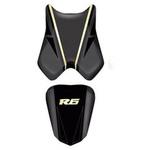 2203G シートカバー YZF R6 ブラック/ゴールド/ゴールド レター (09) BAGSTER (バグスター)