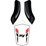2211F シートカバー YZF R1 ブラック/ホワイト/ライトグレー /レッド/ブラック レター BAGSTER (バグスター)