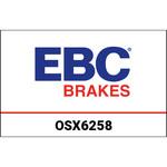 OSX6258 シルバーセンター 250mm オーバーサイズ ブレーキディスクキット EBC Brakes (イービーシーブレーキ)