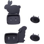 AKN-21B うさぎのコンセントカバー2個組B スマイルキッズ
