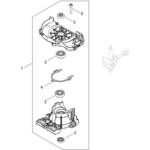 クランクケース部品HT2211S-750HB 新ダイワ