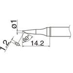 EA304AL-9 直径1.0mm交換用こて先(EA304AL用) エスコ