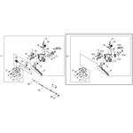 スロットルレバー部品RM1027-PTD15 新ダイワ