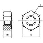 小形六角ナット 2種(ステンレス)(小箱) 大阪魂