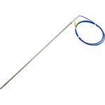 (一般校正(中国語)) Kシース熱電対 高温度・インコネル(R)タイプ 0~1000℃ Φ6.4mm 500mm 中国語版校正証明書付 アズワン