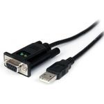 1ポートUSB-ヌルモデムRS232Cシリアル変換ケーブル(クロスケーブル) 1x USB A オスー1x DB-9(D-Sub 9ピン) メス StarTech.com 1ポートUSB-ヌルモデムRS232Cシリアル変換ケーブル(クロスケーブル) 1x USB A オスー1x DB-9(D-Sub 9ピン) メス StarTech.com