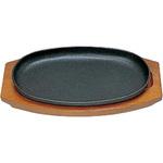 S ステーキ皿 小判型D 三和精機製作所