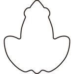 カエル 小 #1 たかもりの野菜抜 たかもり