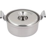 ステンレス IH ひとり用鍋 蓋付 ベストコ