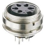 Lumberg Dinソケット Socket 4極 パネルマウント LUMBERG