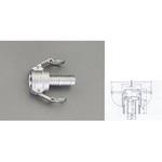EA462BF-12 1・1/4” ホース用カップリング(アルミ製) エスコ