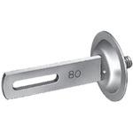 ステンレス バンド足 皿付き足 7型 オーティス