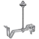 ステンレス 内吊タイプ バネ式吊金具 150用 オーティス