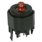 C & K 押しボタンスイッチ 100 mA モーメンタリ PCB 緑 1極オン / オフスイッチ IP40 C & K COMPONENTS