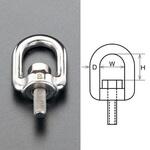 EA638C-5 M12x24/89mm スイベルボルト(ステンレス製) エスコ