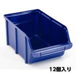 EA661CJ-19 205x333x155mm パーツトレー(重ね置型・青/12個) エスコ