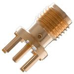 Cinch Connectors 同軸コネクタ PCBマウント ジャック ストレート はんだ Cinch Connectors