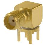 142-0701-301 Cinch Connectors 同軸コネクタ PCBマウント ジャック ライトアングル はんだ Cinch Connectors