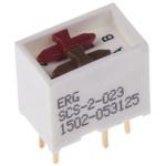 ED57384 ERG DIPスイッチ (SCS 2-023) スライド DPDT ERG