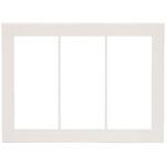 スイッチプレート3連用 神保電器