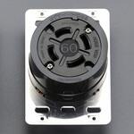 EA940BZ-104 250V/60A 引掛け埋込コンセント(接地3P) エスコ