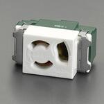 EA940CD-404 125V/15A 埋込コンセント (抜け止め/接地) エスコ