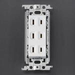 EA940CD-462 125V/15A 埋込コンセント (3口) エスコ