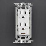 EA940CD-463 125V/15A 埋込コンセント (2口/接地付) エスコ