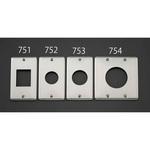 EA940CE-753 Φ41.5mmコンセントプレート(丸型・ステンレス製) エスコ