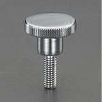 EA948BB-4A M5x10mm/Φ20mm ローレットノブ(雄ねじ/スチール製) エスコ