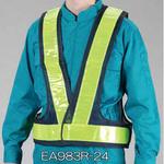 EA983R-24 安全ベスト(青/黄) エスコ