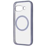 Google Pixel 9a Like standard マグネットアクセサリー対応 衝撃吸収 バンパー マット メタリック ハイブリッドケース / ライトブルー レイ・アウト Google Pixel 9a Like standard マグネットアクセサリー対応 衝撃吸収 バンパー マット メタリック ハイブリッドケース / ライトブルー レイ・アウト