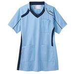 4900230 アシックス メディカルウェア CHM301-0309 ペールブルー×ネイビー LL アズワン