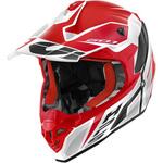 H601FNVBR56 オフロードヘルメット 60.1 INVERT Red/ホワイト/ブラック サイズ 56/S GIVI(ジビ)