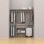 ノエル3 間口6尺 奥行450/600mm パイプ+引出しプラン1 南海プライウッド